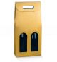 Bottle Box 2-Flaschen GOLD