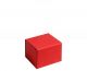 Magnetbox 10x10x7cm ROT - Satz mit 25 Stück.
