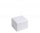 Magnetbox 10x10x7cm WEISS - Satz mit 25 Stück.