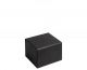 Magnetbox 10x10x7cm SCHWARZ - Satz mit 25 stück.