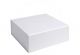 Magnetbox 25x25x9cm WEISS - Satz mit 25 Stück.