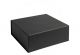 Magnetbox 25x25x9cm SCHWARZ - Satz mit 25 Stück.