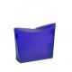 Geschenkbox Colorz 13,5x13,5x4cm VIOLETT - Satz mit 100 Stück.