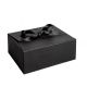Geschenkbox Fashion , schwarz  mit Schleife.