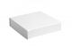 Magnetbox 22x22x5cm WEISS - Satz mit 25 Stück.