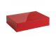 Glossy 30x22x7cm ROT - Satz mit 100 Stück.