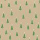 Weihnachtspapier Eko TINY TREES GRÜN/WEISS