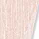 Trendy (2-Seitig)  HERINGBONE PINK WHITE