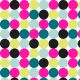 Trendy DOTS NEONS PETROL