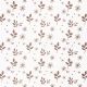 Trendy STARS AND LEAVES WHITE/ROSE