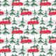 Trendy XMAS CARS RED