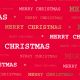 Trendy MERRY XMAS RED GOLD