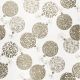 Luxus Metallisiert XMAS ORNAMENT WHITE GOLD