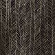 Luxus Metallisiert  HERRINGBONE BLACK GOLD