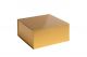 Magnetbox 23x23x11cm GOLD  - Satz mit 25 Stück.