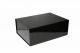 Magnetbox 33x22x10cm SCHWARZ - Satz mit 25 Stück.