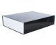 Magnetbox 42,5x33,3x9,7cm SCHWARZ/WEISS