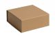 Magnetbox 14x14,5x5,7cm BRAUN - Satz mit 25 Stück.