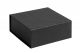 Magnetbox 14x14,5x5,7cm SCHWARZ - Satz mit 25 Stück.