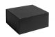 Magnetbox 23x23x11cm SCHWARZ - Satz mit 25 Stück.