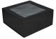 Magnetbox Fenster 22x22x10cm Schwarz - Satz mit 25 Stück