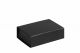 Magnetbox 12,5x8,5x3,7cm SCHWARZ - Satz mit 50 Stück.