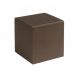 Qubus 12x12x12cm BRAUN - Satz mit 100 Stück.
