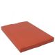 Briefkasten Versandkartons 24x35x2,9cm COLORI ROT - Satz mit 50 Stück.