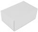 Versandkarton 46x34,5x11cm WEISS - Satz mit 25 Stück.
