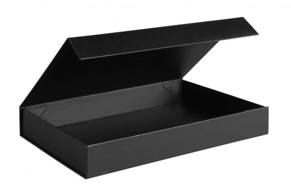 Magnetbox schwarz bookstyle direkt ab Lager, aus eigener