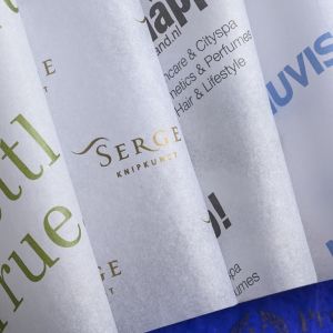 Seidenpapier bedruckt mit logo