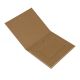 Gutscheinkarten Mappe 12,5x10,5x0,7cm BRAUN - Satz mit 100 Stück.