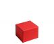 Magnetbox 10x10x7cm ROT - Satz mit 25 Stück.