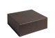 Magnetbox 25x25x9cm BRAUN - Satz mit 25 Stück.