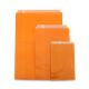 Papieren geschenkbeutel kraft ORANGE
