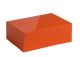 Glossy 20x14x7cm ORANGE - Satz mit 100 Stück.