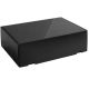 Glossy 16x16x3,8cm SCHWARZ - Satz mit 25 Stück.