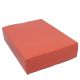Versandkartons 30,5x9x42cm COLORI ROT - Satz mit 50 Stück.
