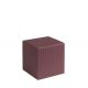 Qubus 9x9x9cm BORDEAUX