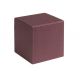 Qubus 12x12x12cm BORDEAUX - Satz mit 100 Stück.