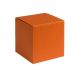 Qubus 12x12x12cm ORANGE - Satz mit 100 Stück.